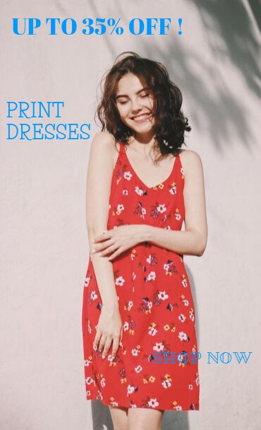 PRINT DRESSES