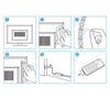 USB RGB Strip Light with Remote Control for TV Computer Background Lighting