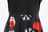2020 Christmas Print Vintage Dress Long Sleeve