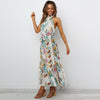 Women's Summer Casual Sleeveless Plain Maxi Dresses Beach Cover Up Long Dresses