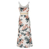 Women's Sleeveless Adjustable Strappy Summer Beach Swing Dress
