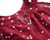 Women's Summer Casual Polka Dot Print Beach Cover Up Boho Maxi Dresses