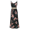 Women's Sleeveless Adjustable Strappy Summer Beach Swing Dress