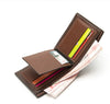 Baellerry DR003 PU Leather Simple Design Casual Men Wallet Credit Card Wallet