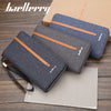 Baellerry S1523 New Patchwork Canvas Portable Clutch Wallet for Men