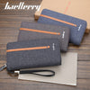 Baellerry S1523 New Patchwork Canvas Portable Clutch Wallet for Men