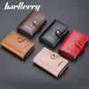 Baellerry Credit Card Wallet Slim RFID Blocking Credit Card Holder Minimalist Wallet Aluminum Purse