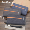 Baellerry S1523 New Patchwork Canvas Portable Clutch Wallet for Men