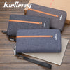 Baellerry S1523 New Patchwork Canvas Portable Clutch Wallet for Men