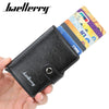Baellerry Credit Card Wallet Slim RFID Blocking Credit Card Holder Minimalist Wallet Aluminum Purse