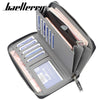 Baellerry S1523 New Patchwork Canvas Portable Clutch Wallet for Men
