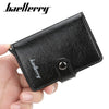 Baellerry Credit Card Wallet Slim RFID Blocking Credit Card Holder Minimalist Wallet Aluminum Purse