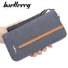 Baellerry S1523 New Patchwork Canvas Portable Clutch Wallet for Men