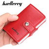 Baellerry Credit Card Wallet Slim RFID Blocking Credit Card Holder Minimalist Wallet Aluminum Purse