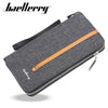 Baellerry S1523 New Patchwork Canvas Portable Clutch Wallet for Men