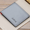 2019 New Baellerry PU Leather Simple Design Casual Men Wallet