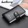 Baellerry Credit Card Wallet Slim RFID Blocking Credit Card Holder Minimalist Wallet Aluminum Purse