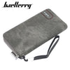 Baellerry New Patchwork PU Portable Clutch Wallet for Men
