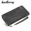 Baellerry New Patchwork PU Portable Clutch Wallet for Men