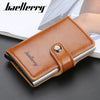 Baellerry Credit Card Wallet Slim RFID Blocking Credit Card Holder Minimalist Wallet Aluminum Purse