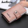 Baellerry Credit Card Wallet Slim RFID Blocking Credit Card Holder Minimalist Wallet Aluminum Purse