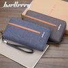 Baellerry S1523 New Patchwork Canvas Portable Clutch Wallet for Men