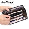 Baellerry New Patchwork PU Portable Clutch Wallet for Men