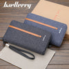 Baellerry S1523 New Patchwork Canvas Portable Clutch Wallet for Men