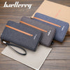 Baellerry S1523 New Patchwork Canvas Portable Clutch Wallet for Men