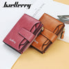 Baellerry N2349 Women Short Wallet PU Leather Clutch Card Holder