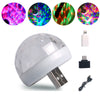 Semisphere Shape Sound Control Colorful USB Car Light