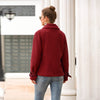 Women's Fashion Long Sleeve Lapel Zip Up Faux Shearling Slim Cut Short Plush Coat Jacket with Pockets Warm Winter