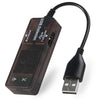 KW203 USB Detector Charging Voltage Current Panel Meter LED Dual Display