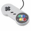 2Pcs Game Controller for Super SNES USB Classic Gamepad