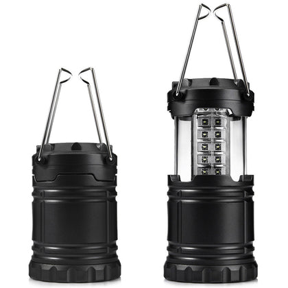 30 LED Ultra Bright Collapsible Camping Lights for Outdoor Hiking Backpacking