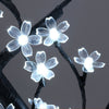 0.45M/17.72Inch 48LEDS Cherry Blossom Desk Top Bonsai Tree Light, Perfect for Home Festival Party Wedding