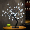 0.45M/17.72Inch 48LEDS Cherry Blossom Desk Top Bonsai Tree Light, Perfect for Home Festival Party Wedding