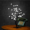 0.45M/17.72Inch 48LEDS Cherry Blossom Desk Top Bonsai Tree Light, Perfect for Home Festival Party Wedding