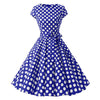 Hepburn Vintage Series Women Dress Spring And Summer Grenadine Stitching Dot Design Sleeveless Belt Retro Corset Dress