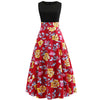 Floral Print Maxi Dress