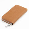 Baellerry New Men Lichee Pattern Metal Clip Embellishment Vertical Long Portable Clutch Wallet /w004