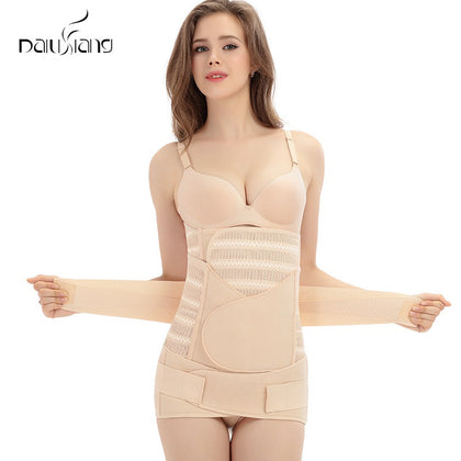 Postpartum Abdomen Belt Three-piece Girdle