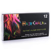 12 Color Soft Pastels Salon Kit Fast Temporary Short Hair Dye Chalk