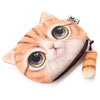 Guapabien Cartoon Cat Zipper Design Workmanship Coin Purse for Ladies