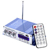 HY - 502 12V 2CH Hi-Fi Stereo Output Power Amplifier USB / SD Card Player