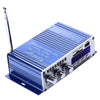 HY - 502 12V 2CH Hi-Fi Stereo Output Power Amplifier USB / SD Card Player