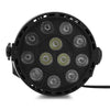 12 LEDs RGBW Color Mixing Par Lamp 8CH Voice Activated Light for Stage Party