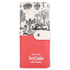 Guapabien Landscape Image Print Letter Embellishment Snap Fastener Long Clutch Wallet