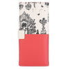 Guapabien Landscape Image Print Letter Embellishment Snap Fastener Long Clutch Wallet