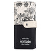 Guapabien Landscape Image Print Letter Embellishment Snap Fastener Long Clutch Wallet